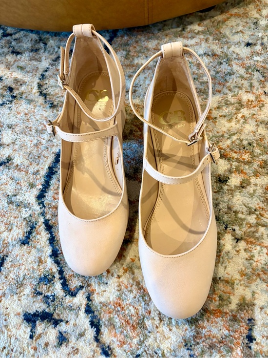 Gianni Bini Shoes - Gianni Bini Leather Ankle-Strap Heels